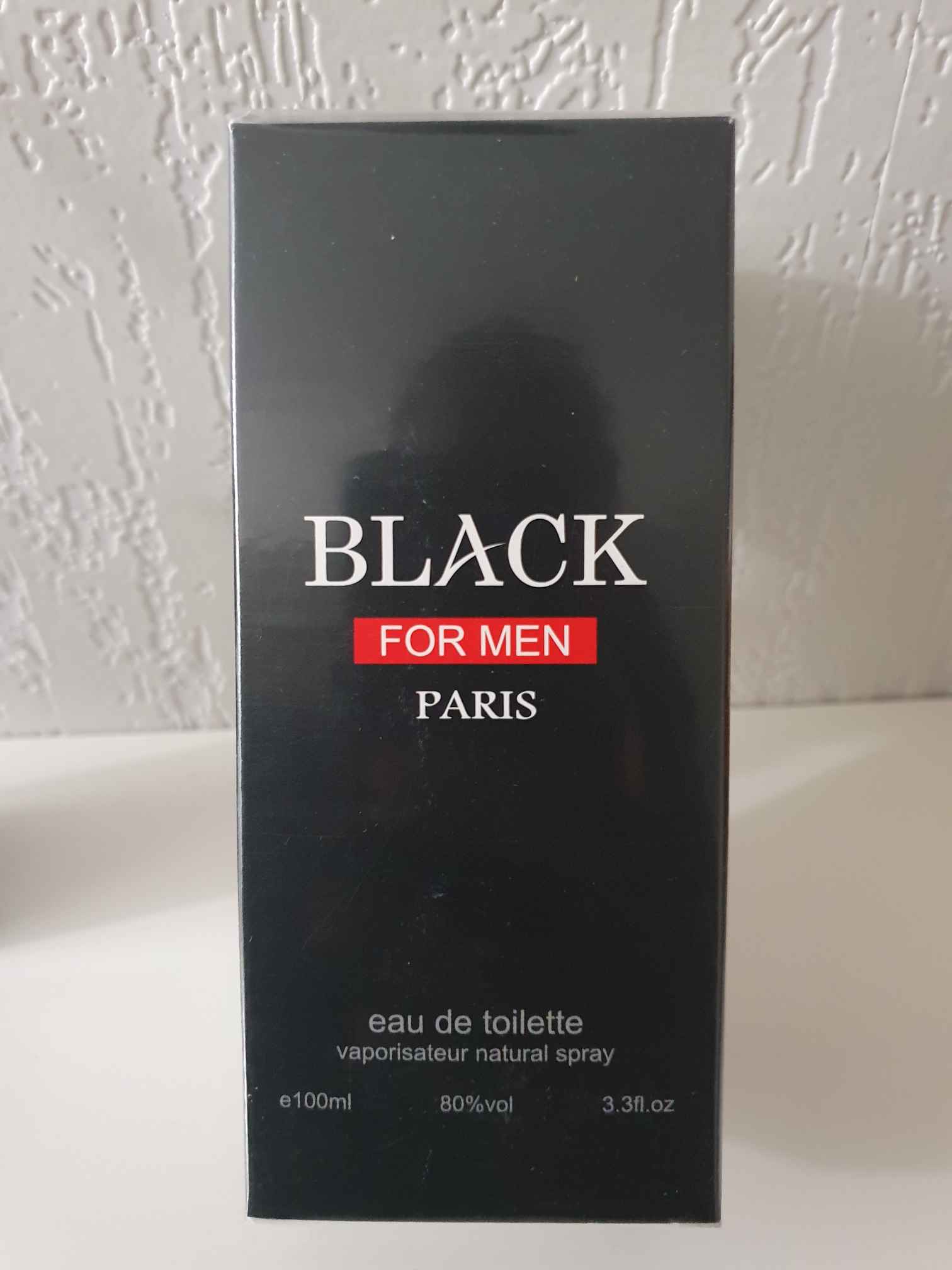 image du groupe Parfum Black for men paris