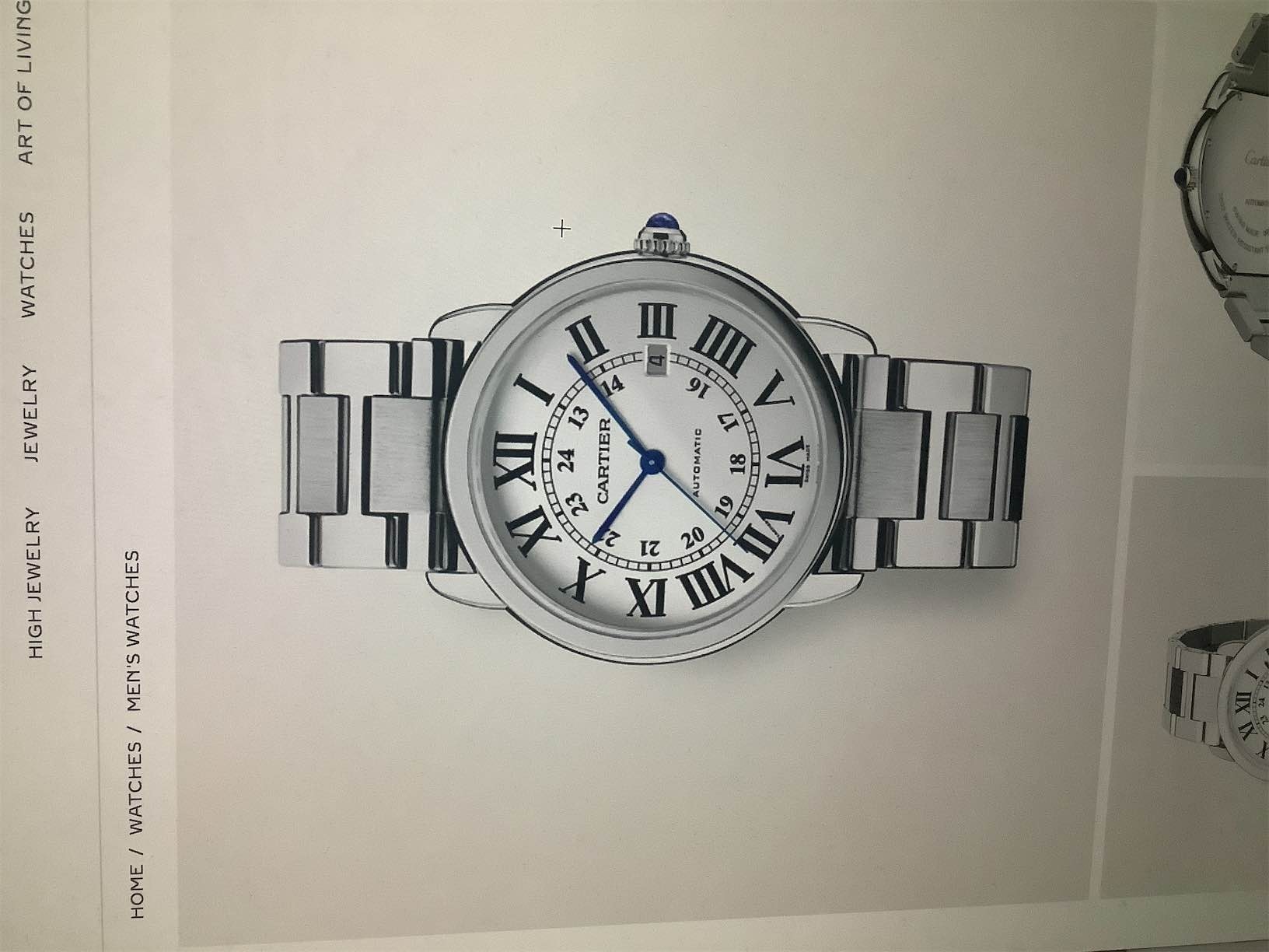LookAuKwat Cartier Watch